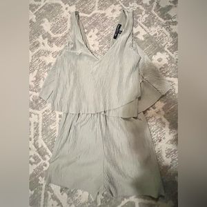 Silver romper